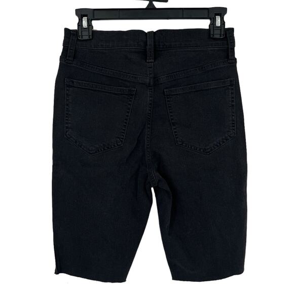Madewell shorts Roadtripper supersoft biker black size W 26 - Picture 5 of 5